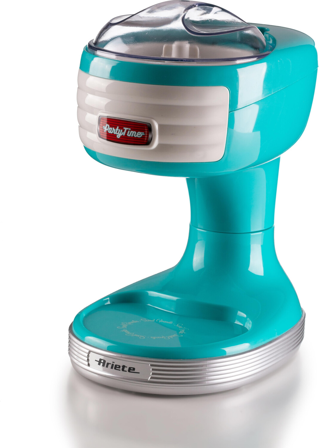 یخ خرد کن برقی آریته ایتالیا مدل Ariete Party Time 0076 | رنگ آبی | طراحی فانتزی برای تهیه یخ نوشیدنی و دسر